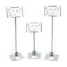 Colmet Sign Card Vinyl Plain White 7 in. X 5 in. (25 cards/pack)