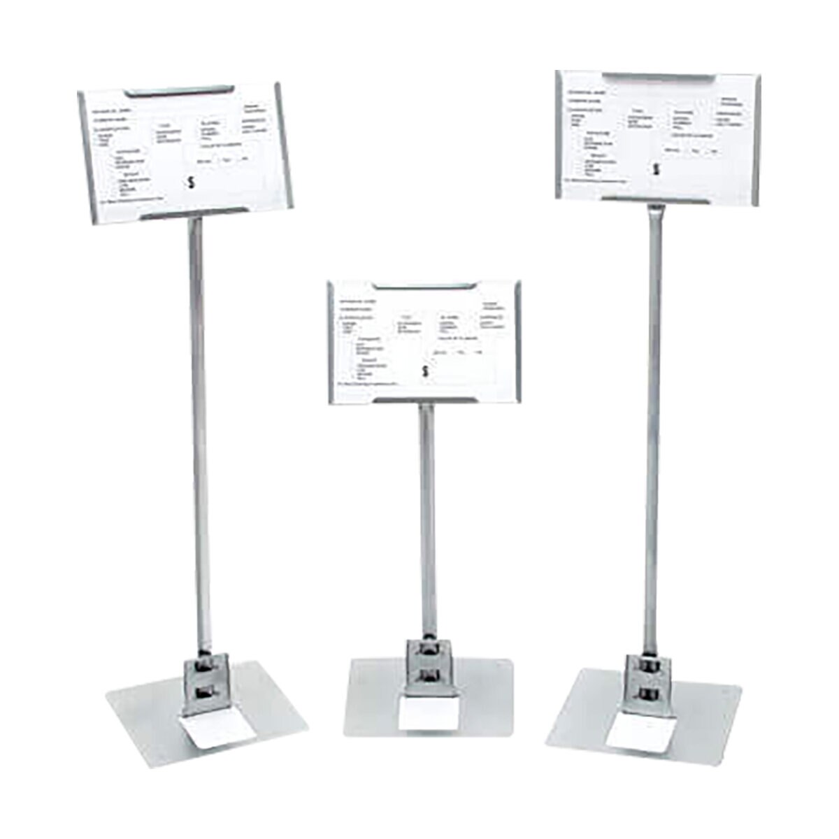 Colmet Sign Card Vinyl Plain White 7 in. X 5 in. (25 cards/pack ...