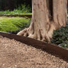 Colmet Steel Landscape Edging with Attached Stakes Brown 14 Gauge 1/16 in. x 4 in. x 2 ft.