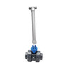 Lasco Slo-Close True Union Ball Valve PVC 2-1/2 in. Threaded EPDM O-Ring