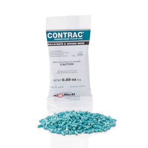 Contrac Pellets Rodenticide 25 gm. X 291 Place Packs/box