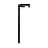 Corona Adjustable Path Light Single Head Black Aluminum 18 in. Stem
