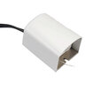 Corona White Brass Integrated 1W-3W LED 20- 150 Lumen RGB-WW Bluetooth Fence or Wall Light