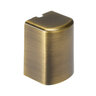Corona Antique Brass Integrated 3W LED 200 Lumens Fence or Wall Light with 2700K/3000K push button