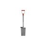 Corona Max 12 in. Nursery Spade Shovel All Steel 26 in. Steel Handle D-Grip