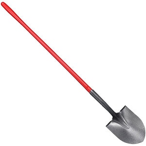 Corona Max Round Point Shovel 48 in. Solid-Core Fiberglass Handle