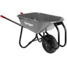 Corona EasyLifter Steel Wheelbarrow 6 cu. ft. Pneumatic Tire Steel Hand