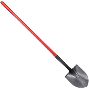 Corona Max Round Point Shovel Closed Back 48 in. Solid-Core Fiberglass Handle