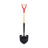 Corona Round Point Shovel Hardwood D Grip 14 Gauge