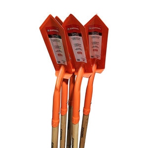 Corona Trench Shovel Hardwood 4 in. 12 Gauge