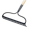 Corona Bow Rake 16 Tine Hardwood Handle
