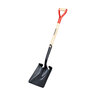 Corona Boron Steel Square Point Hardwood D Grip Shovel