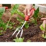 Corona ComfortGEL Hand Cultivator 7in. 3 Tine Stainless Steel w/ Rubber Handle