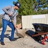 Corona Scoop Shovel #10 Aluminum D-Grip 30 in.