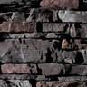 Coronado Stone Rocky Mountain Ledgestone Black Rundle Flats Dura-Pak (13.5 sq. ft./box)