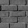 Coronado Stone Wire Cut Brick Black Forest Flats 2.5 in. x 8 in. (14 sq. ft./box)