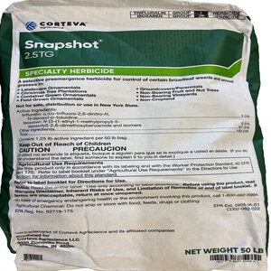 Snapshot 2.5TG Pre Emergent Granular Herbicide 50 lb. Bag
