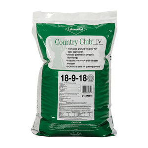 Country Club IV Fertilizer 18-9-18E 70% MethX 0.5Fe 0.5Mg 0.5Mn SOP ELITE 40 lb. (QGCY)