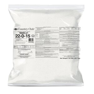Country Club 1.0% Ronstar 22-0-15 Pre-Emergent Plus Fertilizer 50 lb.