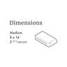 County Materials Crest Bullnose Paver Vision 7 cm (280 pc./pallet)(140 ln.ft./pallet)