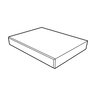 County Materials Tribute Wall Cap Smooth Double Sided Reflection 18 in. x 13-5/8 in. x 3 in. (48 pc./pallet)