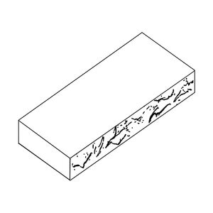 County Materials Passageways Step Majestic 48 in. x 20 in. x 6 in. (3 pc./pallet)