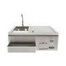 Coyote Outdoors Refreshment Center Stainless Steel With Sink 30-1/4 in.
