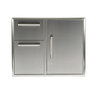 Coyote Outdoors Combination Storage Door & Drawers Cabinet 31 in.
