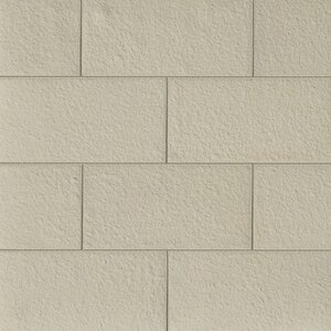 Creative Mines Flamed Rectangle Corners Bisque 10 in. x 20 in. Small Box (6.7 ln. ft./box)