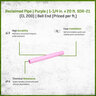 PVC Purple Reclaimed Pipe 1 1/4 in. x 20 ft. SDR-21 (CL 200) Bell End