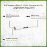 PVC Pipe 1-1/4 in. x 20 ft. SDR-26 (CL 160) Bell End