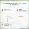 PVC Pipe 2-1/2 in. x 20 ft. SDR-21 (CL 200) Bell End