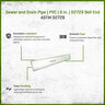 PVC Sewer and Drain Pipe 6 in. D2729 Bell End