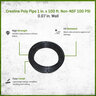 Poly Pipe 1 in. x 100 ft. Non-NSF 100 lb.
