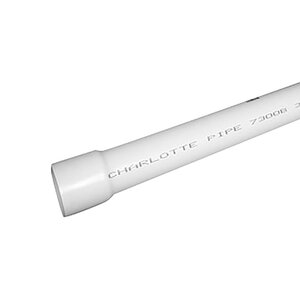 PVC Well Casing 4 in. x 20 ft. Schedule 40 Bell End