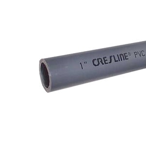PVC Pipe 4 in. x 20 ft. Schedule 80 Plain End