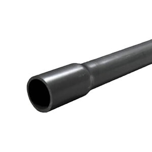 PVC Pipe 1-1/2 in. x 20 ft. Schedule 80 Bell End (Priced per ft.)
