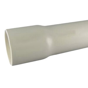 PVC Pipe 1/2 in. x 20 ft. Sch 40 Bell End