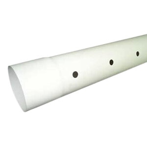 PVC Perforated Sewer and Drain Pipe 4 in. x 10 ft. D2729 Bell End