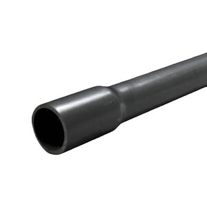 PVC Pipe 2-1/2 in. x 20 ft. Schedule 80 Bell End