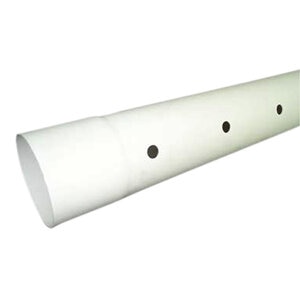 PVC Perforated Sewer & Drain Pipe 3 in. x 10 ft. D2729 Bell End