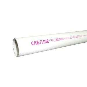 PVC Pipe Plain End Sch 40 2 in. x 10 ft.