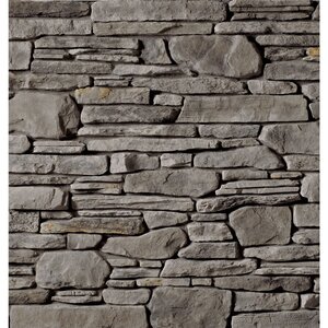 Cultured Stone Southern Ledgestone Corners Gray Big Box (64 ln. ft./box)