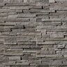 Cultured Stone Pro-Fit Alpine Ledgestone Flats Black Mountain Big Box (110 sq. ft./box)