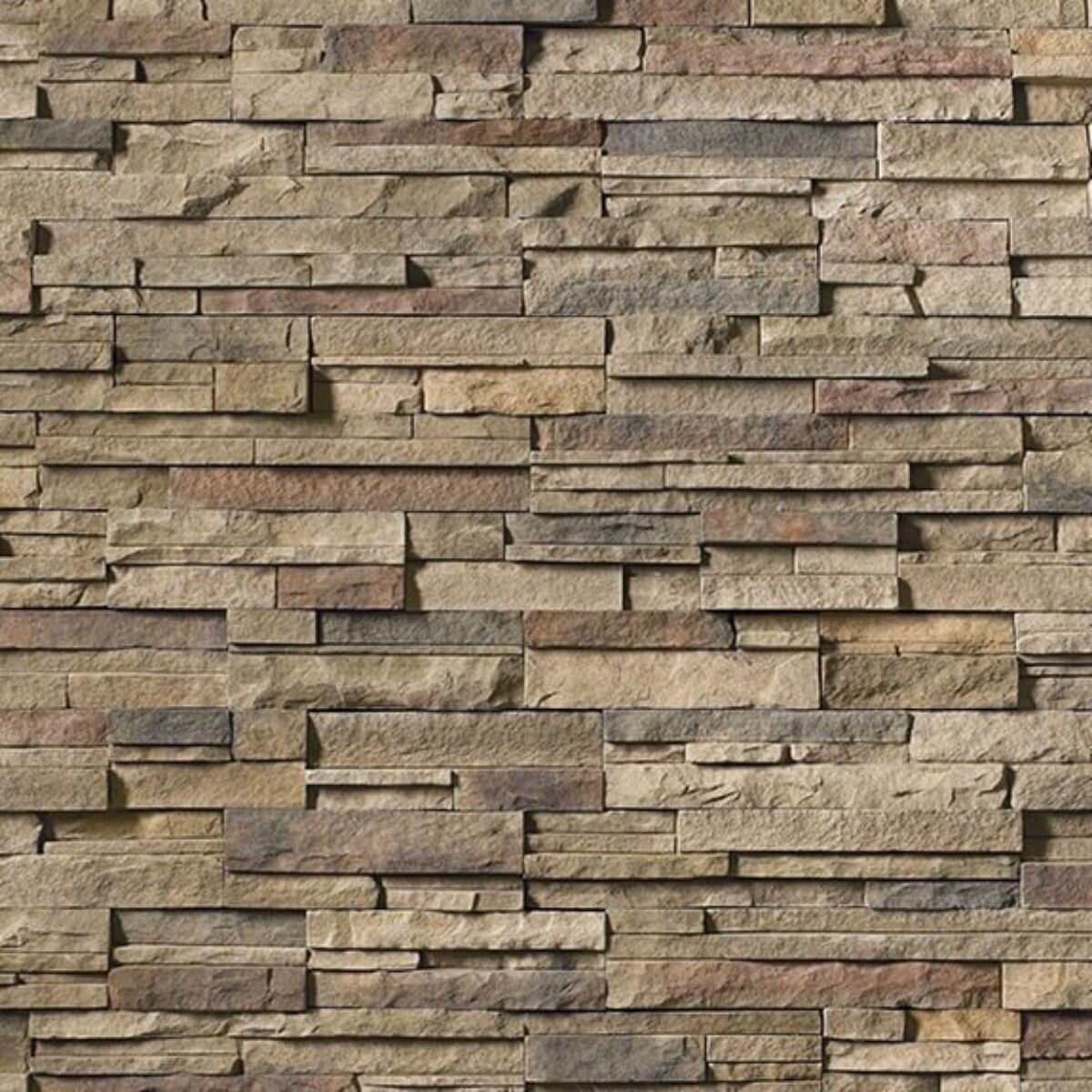 Cultured Stone Pro-Fit Alpine Ledgestone Flats Chardonnay Big Box (110 ...