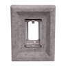 Cultured Stone Electrice Box Single Receptacle 6 in. x 8 in. Gray (24 pc./pallet)