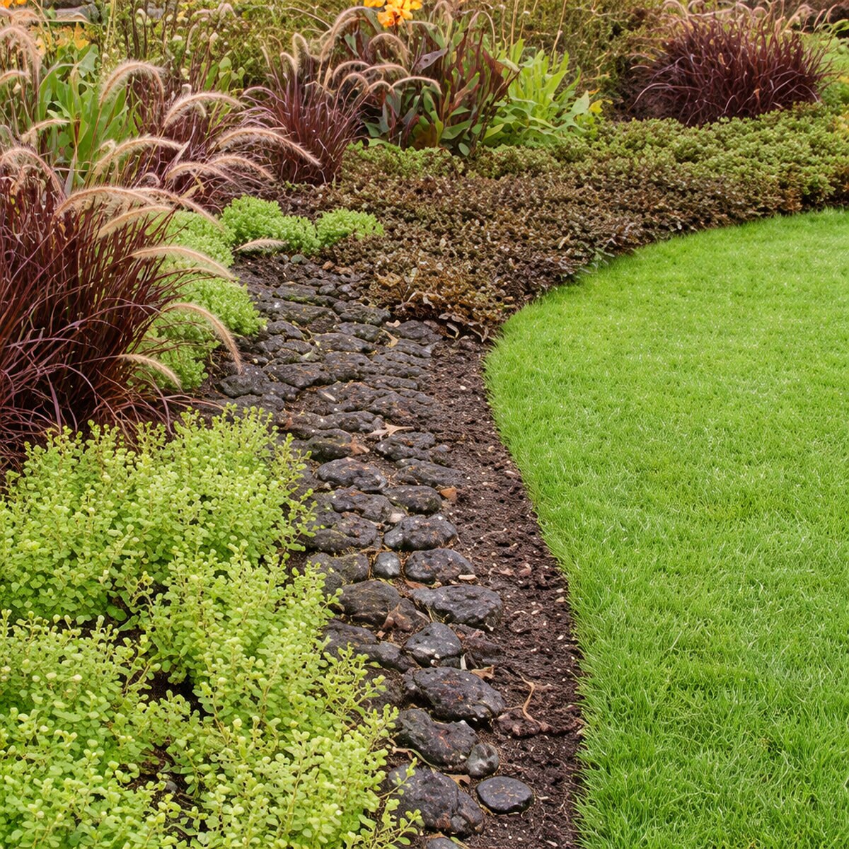 Curv-Rite 3000 Series Aluminum Landscape Edging Deco-Bronze 8 ft ...