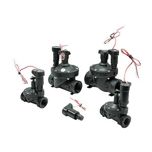 DIG LEMA POWER SOLENOID ACTUATOR W/ 1 in. FNPT INLINE GLOBE VALVE 