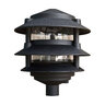 Dabmar 120V Three Tier Pagoda A19 No Riser No Lamp
