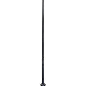 Dabmar Surface Mounted Post Black 15 ft.